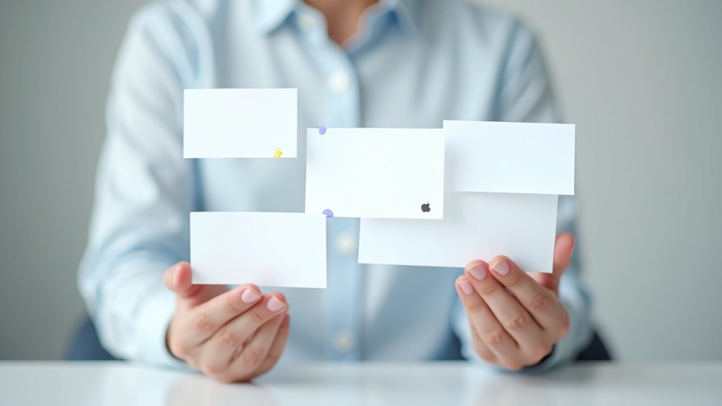Website mockup showing multiple card elements with subtle fade and slide animations as they appear on screen